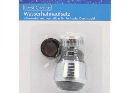 Universal-Aufsatz für Wasserhähne, 6x3cm, für Perlstrahl oder Duschstrahl TK Gruppe® Grosshandel 
