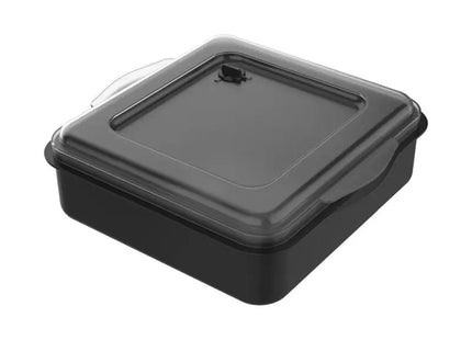 Universalbox ToGo in Schlichtem Schwarz, Transparent – Vielseitig & Praktisch TK Gruppe® Grosshandel 