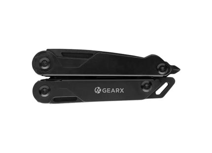 Universalheld: Gear X All-in-One Multitool mit Zange in elegantem Schwarz TK Gruppe® Grosshandel 