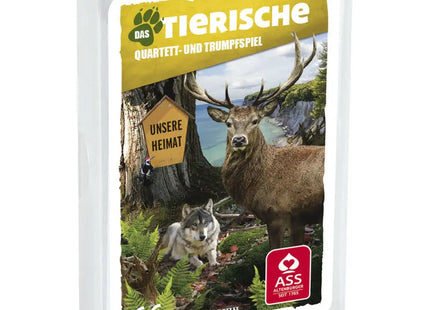 Unsere Heimat Quartett: Regionale Tiere und Pflanzen im Kunststoffetui - Entdeckungstour daheim TK Gruppe® Grosshandel 