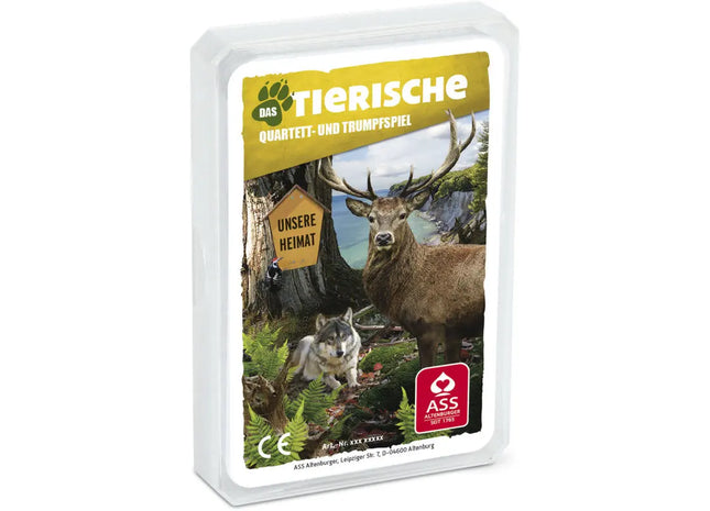 Unsere Heimat Quartett: Regionale Tiere und Pflanzen im Kunststoffetui - Entdeckungstour daheim TK Gruppe® Grosshandel 