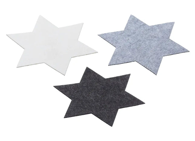 Untersetzer Stern, 3er-Set, groß, 30cm Durchmesser - Dekorativer und praktischer Tischschutz TK Gruppe® Grosshandel 