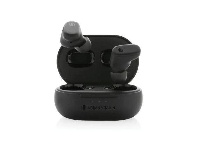 Urban Vitamin Gilroy Hybrid ANC & ENC Ohrhörer Schwarz - Geräuschunterdrückung TK Gruppe® Grosshandel 