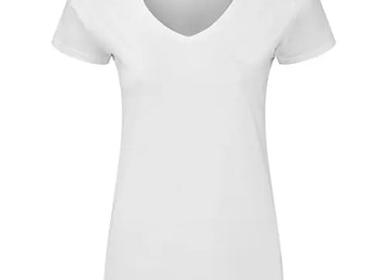 V-Ausschnitt Damen-T-Shirt, leicht und modisch, vielseitig kombinierbar TK Gruppe® Grosshandel 