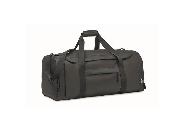 VALLEY DUFFLE Große RPET Sporttasche, 45L, Schwarz TK Gruppe® Grosshandel 