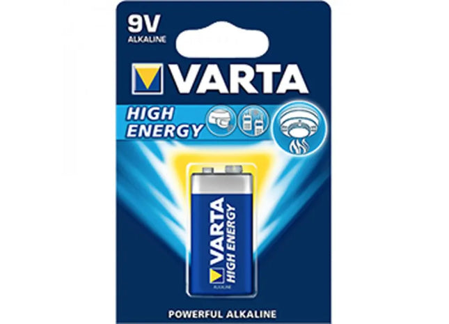 VARTA 9V Blockbatterie, Alkaline, High Energy TK Gruppe® Grosshandel 