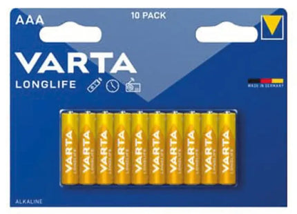 VARTA Micro AAA 10er-Pack: Langlebige Alkaline-Batterien für hohe Leistung TK Gruppe® Grosshandel 