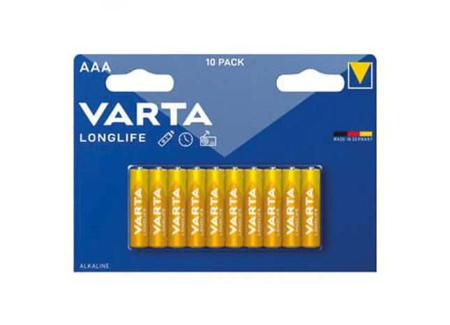 VARTA Micro AAA 10er-Pack: Langlebige Alkaline-Batterien für hohe Leistung TK Gruppe® Grosshandel 