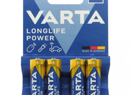 VARTA Mignon AA Batterien, 4er-Pack, Longlife Power TK Gruppe® Grosshandel 