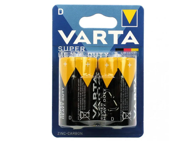 VARTA Superlife Mono D Batterien, 2er-Serie, Langanhaltende Leistung TK Gruppe® Grosshandel 
