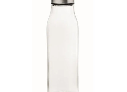 VENICE Glas-Trinkflasche 500 ml, Transparent, Stilvoll & Ökologisch TK Gruppe® Grosshandel 