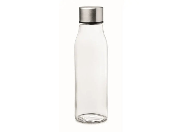 VENICE Glas-Trinkflasche 500 ml, Transparent, Stilvoll & Ökologisch TK Gruppe® Grosshandel 