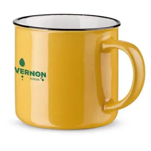 VERNON Keramiktasse 340 ml in Sonnengelb: Lebendig & Langlebig TK Gruppe® Grosshandel 