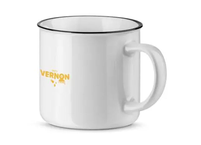 VERNON WHITE Keramiktasse, 360 ml - klassisch weiß TK Gruppe® Grosshandel 