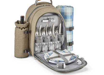 VILLA Picknick-Daypack 600D – Robust & Stilvoll, Hellbraun TK Gruppe® Grosshandel 