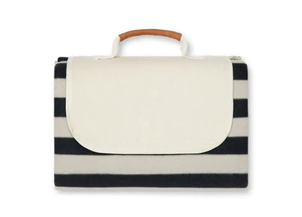 VINGA Alba GRS rPET Picknickdecke - Schwarze, umweltfreundliche Decke für Picknicks und Ausflüge TK Gruppe® Grosshandel 