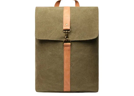 VINGA Bosler GRS Recycelter Canvas-Rucksack – Nachhaltig Grün TK Gruppe® Grosshandel 