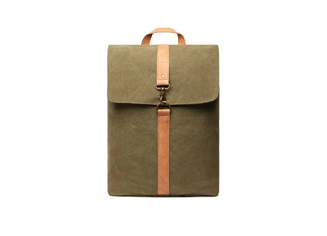 VINGA Bosler GRS Recycelter Canvas-Rucksack – Nachhaltig Grün TK Gruppe® Grosshandel 