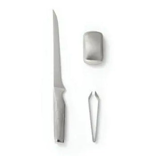 VINGA Hattasan Damast Santoku Messer, Hochleistungs-Küchenmesser - Silber TK Gruppe® Grosshandel 