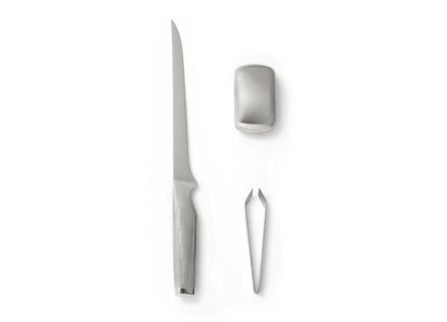 VINGA Hattasan Filetier-Set - Silber Premium Filiermesser für präzises Arbeiten TK Gruppe® Grosshandel 