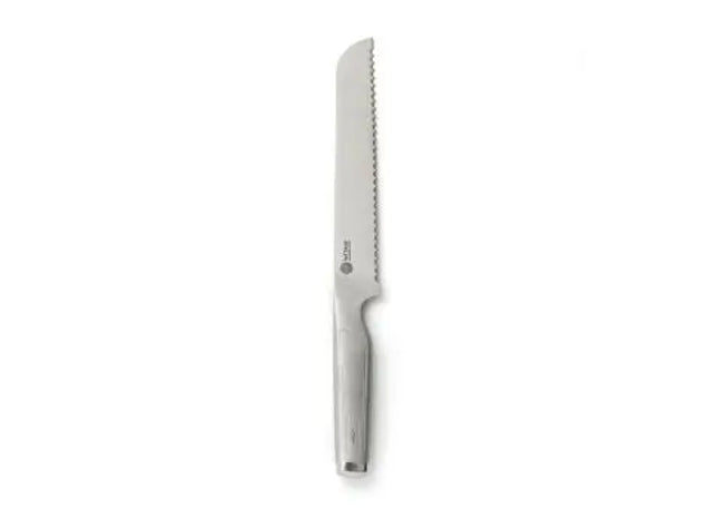 VINGA Hattasan Premium Brotmesser, Wellenschliff Edelstahlklinge - Silber TK Gruppe® Grosshandel 