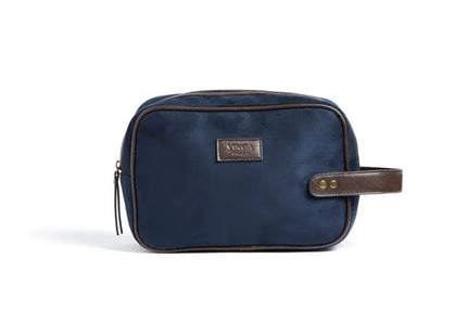 VINGA Hunton Kosmetiktasche – Blau, Stilvoll & Praktisch TK Gruppe® Grosshandel 
