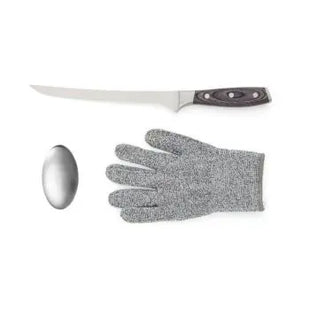 VINGA Kaiser Filetier-Set, Edelstahl Fischmesser und Gabel - Silber TK Gruppe® Grosshandel 