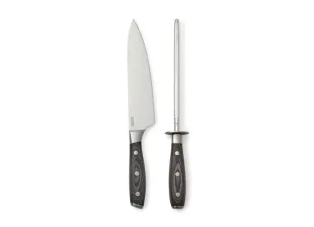 VINGA Kaiser Schleifstahlset, Messerschärfer und Pflegeset - Braun TK Gruppe® Grosshandel 