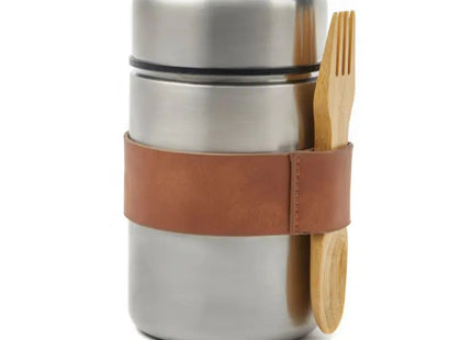 VINGA Miles Thermo Lunchbox in Silver - Insulated, Durable, Sleek Hot & Cold Food Keeper TK Gruppe® Grosshandel 