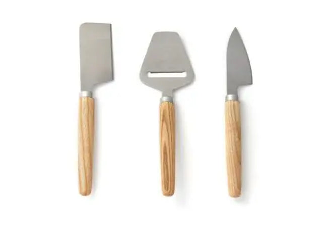 VINGA Retro Käse-Set in Braun - Vintage Charme & Eleganz für Käseliebhaber TK Gruppe® Grosshandel 