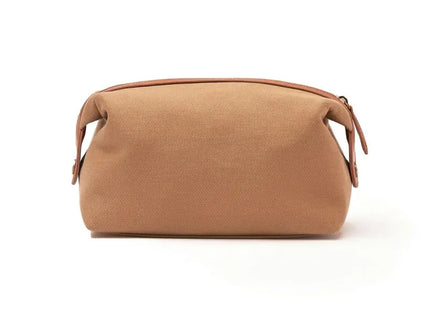 VINGA Sloane Kulturbeutel aus RCS-zertifiziertem, recyceltem Polyester - Braun TK Gruppe® Grosshandel 