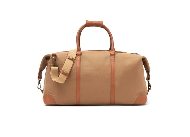 VINGA Sloane Wochenendtasche aus RCS rPET, Braun, Nachhaltig und Stilvoll für Kurztrips TK Gruppe® Grosshandel 