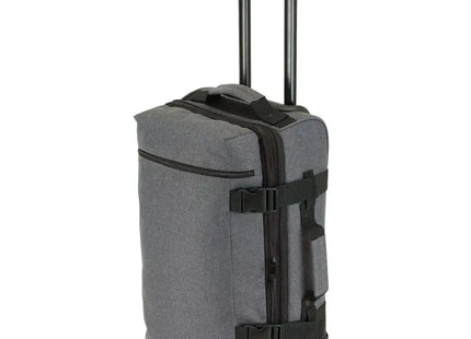 VISBY Roll-Reisetasche in Grau-Schwarz – Stilvoll & Praktisch für Unterwegs TK Gruppe® Grosshandel 