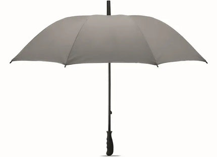VISIBRELLA Reflektierender Regenschirm, Mattsilber, Sicherheitsdesign TK Gruppe® Grosshandel 