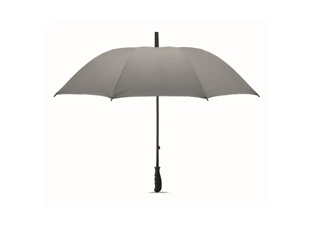 VISIBRELLA Reflektierender Regenschirm, Mattsilber, Sicherheitsdesign TK Gruppe® Grosshandel 