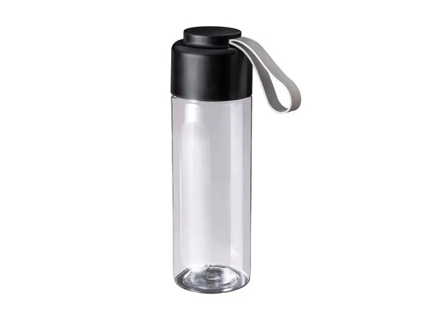 VITROLLES Trinkflasche in Transparent-Schwarz - Modern & Funktional, 500ml TK Gruppe® Grosshandel 