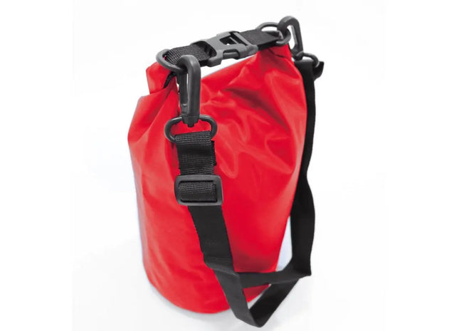 VOLGA Wasserdichter Rucksack aus Plane – Leuchtend Rot TK Gruppe® Grosshandel 