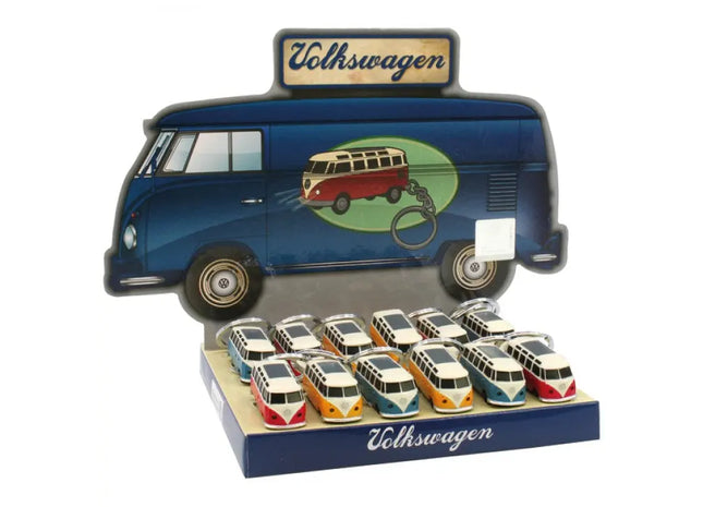 VW Bus Schlüsselanhänger mit LED-Lampe – Ideal für Sammler und Ausstellung TK Gruppe® Grosshandel 