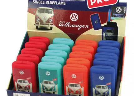 VW Sturmfeuerzeug mit Jet-Flamme und Klappdeckel – in verschiedenen Farben TK Gruppe® Grosshandel 