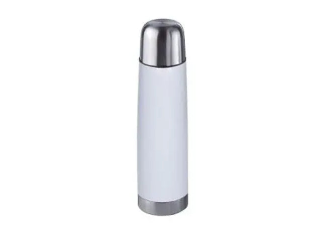 Vakuum-Isolierflasche 0,5l in Lackweiß – Modern & Praktisch TK Gruppe® Grosshandel 