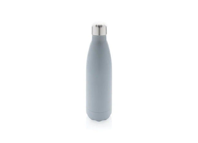 Vakuumisolierte reflektierende Flasche - Grau - Doppelwandige Edelstahl Thermoflasche TK Gruppe® Grosshandel 