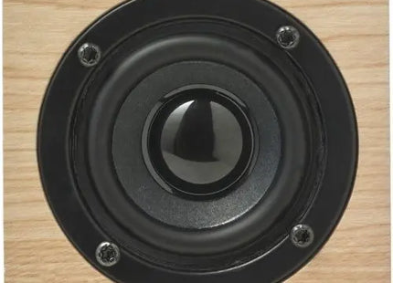 Valeria Holz-Lautsprecher, braun – Eleganter Klanggenuss, kabellos TK Gruppe® Grosshandel 