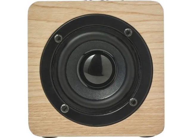 Valeria Holz-Lautsprecher, braun – Eleganter Klanggenuss, kabellos TK Gruppe® Grosshandel 