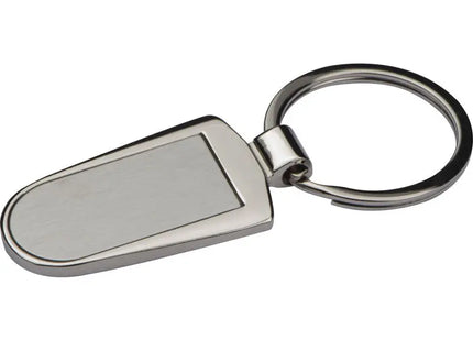 Vallejo Metall-Schlüsselanhänger in Silbergrau – Elegant & Robust TK Gruppe® Grosshandel 