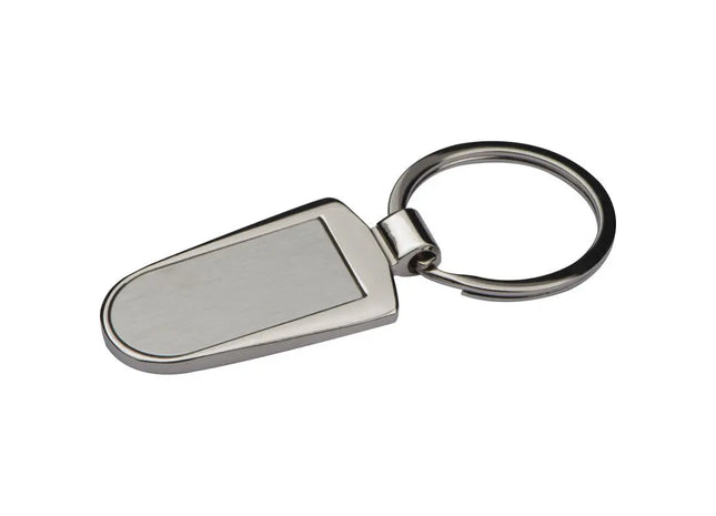 Vallejo Metall-Schlüsselanhänger in Silbergrau – Elegant & Robust TK Gruppe® Grosshandel 