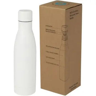 Vasa 500 ml RCS-zertifizierte Kupfer-Vakuum Isolierflasche aus recyceltem Edelstahl - Weiß TK Gruppe® Grosshandel 