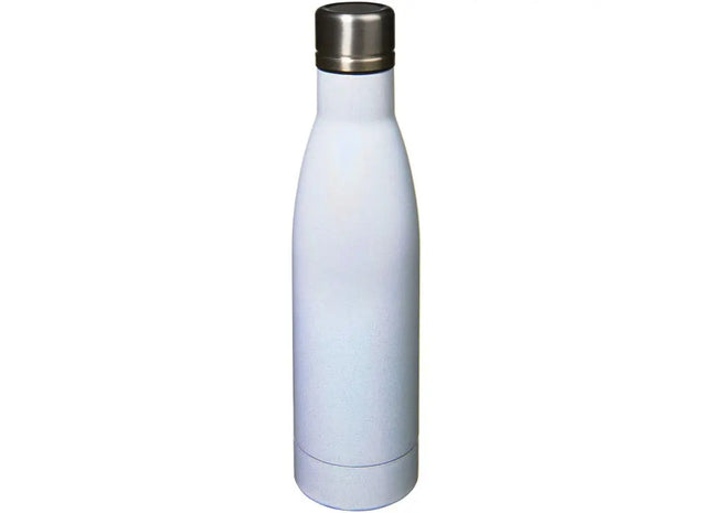 Vasa Aurora Kupfer-Vakuum Isolierflasche 500 ml - Weiß - Doppelwandige Edelstahl Thermoflasche TK Gruppe® Grosshandel 
