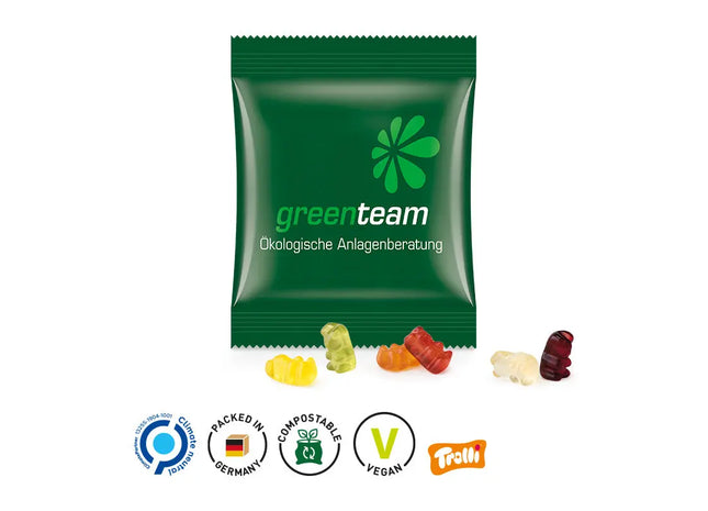 Vegane Gummibärchen 12g – Tierfreier Naschspaß in Minitüte TK Gruppe® Grosshandel 