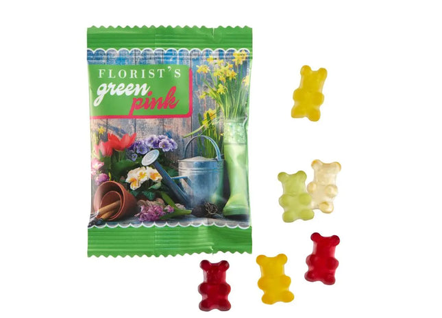 Vegane Premium-Bärchen - Bedruckbare Tütchen mit fruchtigem Genuss TK Gruppe® Grosshandel 