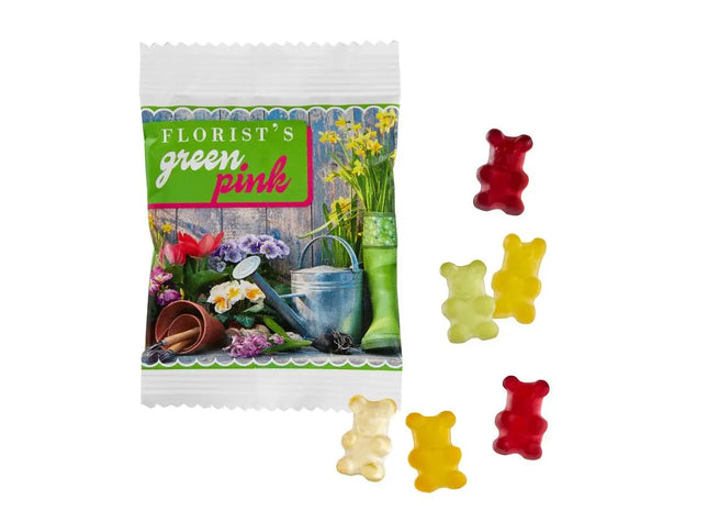 Vegane Premium-Gummibärchen im Öko-Tütchen – Natürlich & Nachhaltig TK Gruppe® Grosshandel 